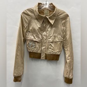 Diesel Gold Bomber Jacket
